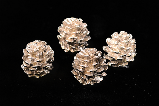 Pewter Pinecone Place Card Holder