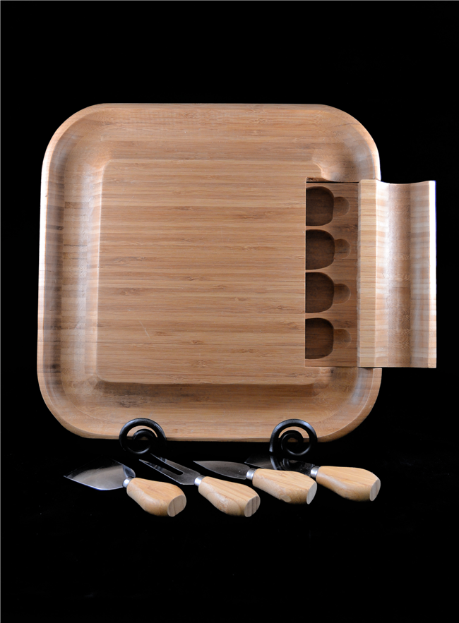 Large Cheese Board and Knife Set