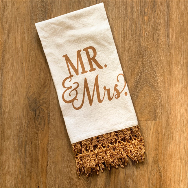 Mr. & Mrs Tea Towel