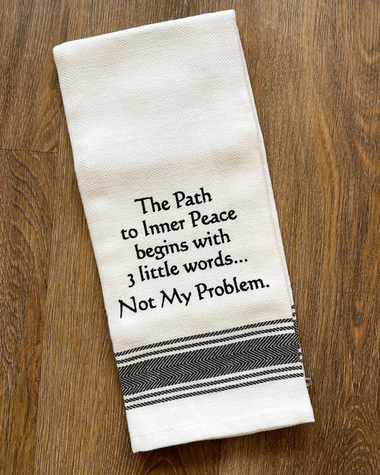 Inner Peace Tea Towel