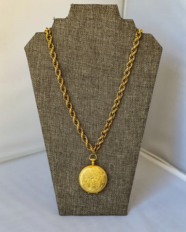 MADE- Long Locket Necklace