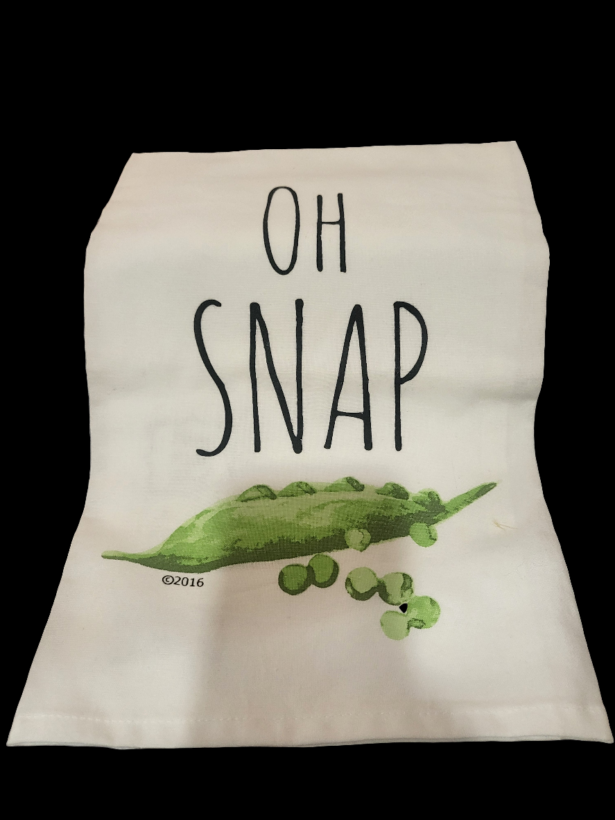 OH Snap Tea Towel