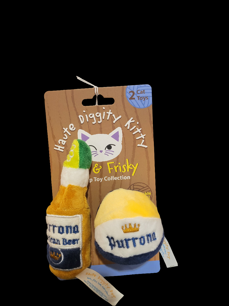 Purrona Mexican Beer Cat Toy