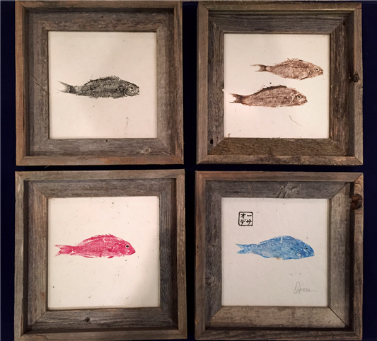 One Fish, Two Fish, Red Fish, Blue Fish Original Artwork