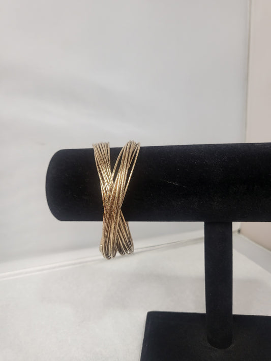 Metalliac Bangle Twisted Bracelets