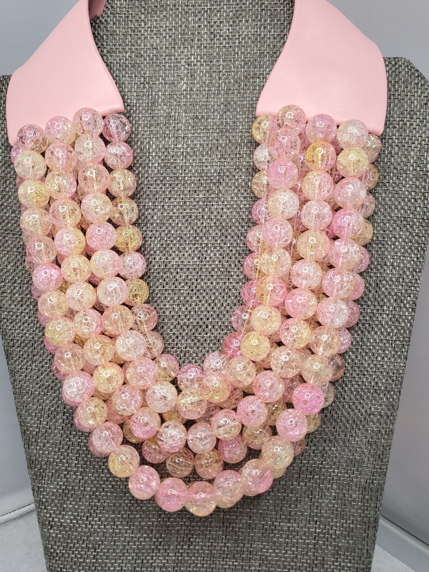 Multi-Layered Magnetic Beaded Necklace