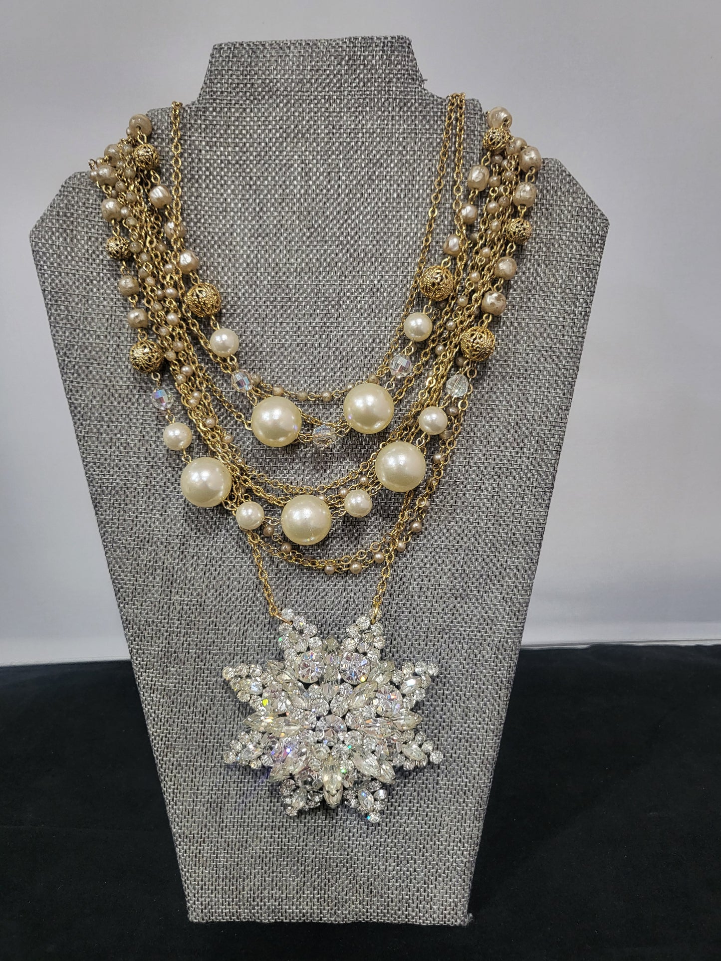 MADE- Gold & Pearl Necklace