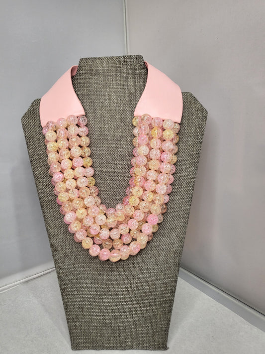 Multi-Layered Magnetic Beaded Necklace