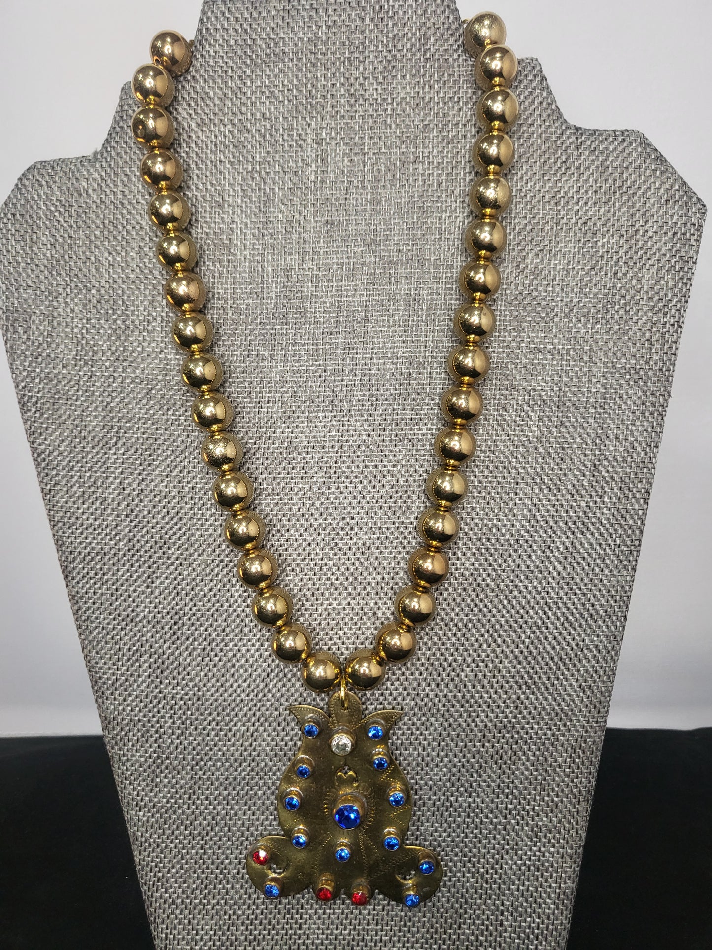 MADE- Germany Brooch Necklace