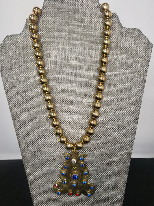 MADE- Germany Brooch Necklace