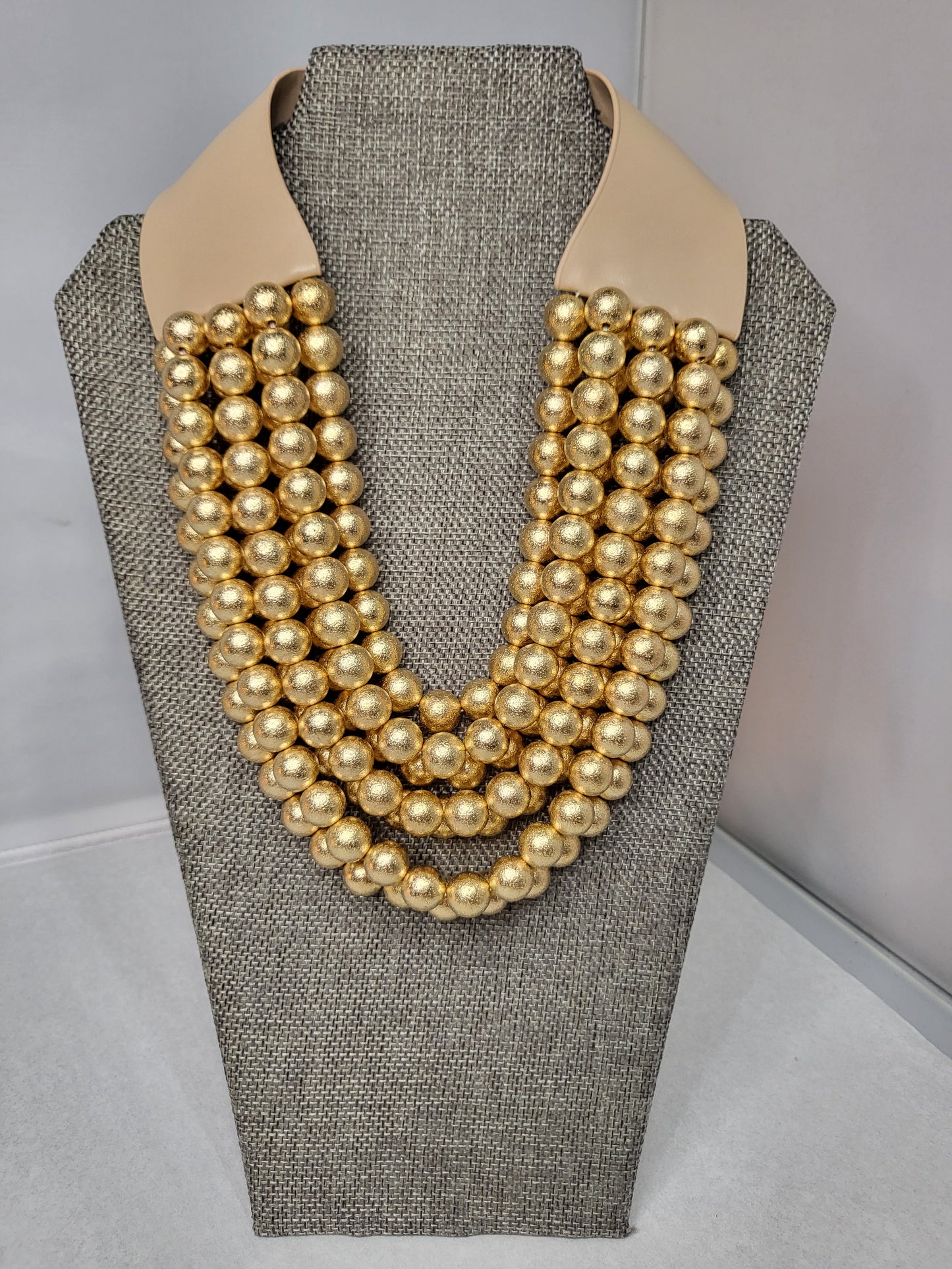 Multi-Layered Magnetic Beaded Necklace