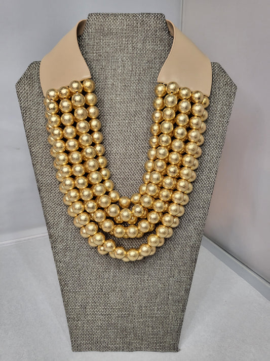 Multi-Layered Magnetic Beaded Necklace