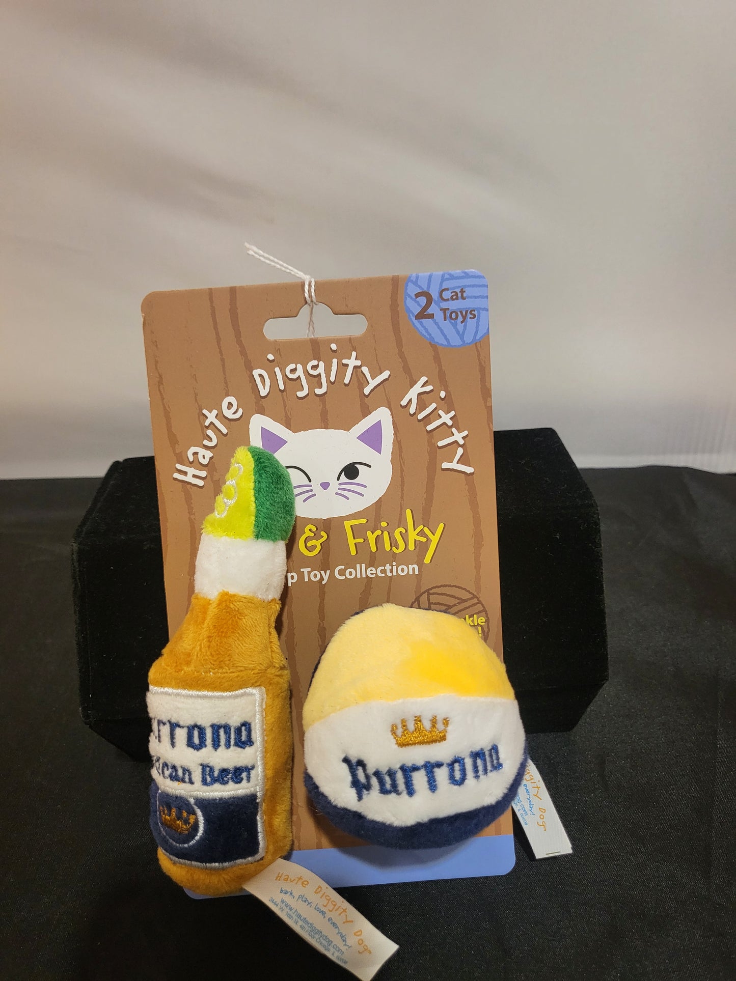 Purrona Mexican Beer Cat Toy