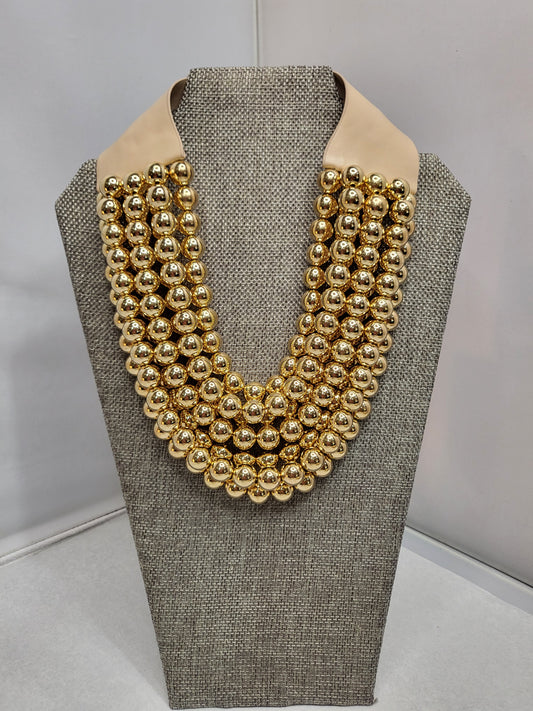 Multi-Layered Magnetic Beaded Necklace