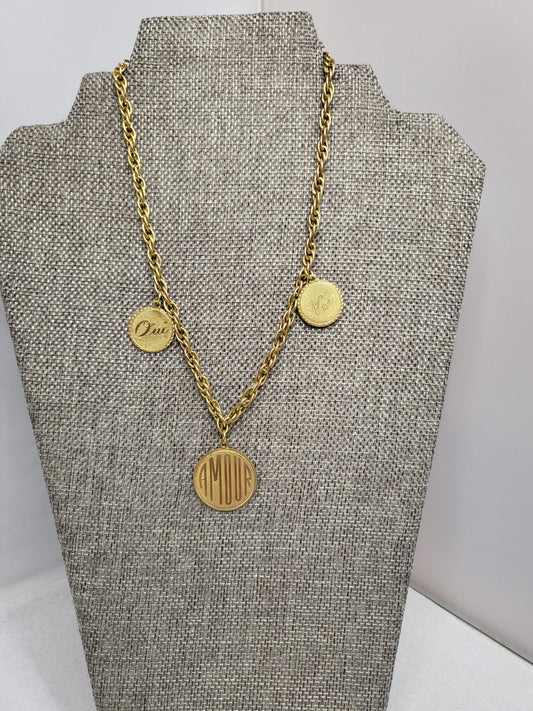 MADE- French Love Charm Necklace