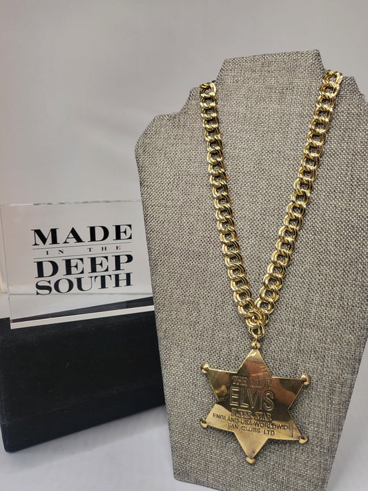 MADE- Elvis Badge Necklace