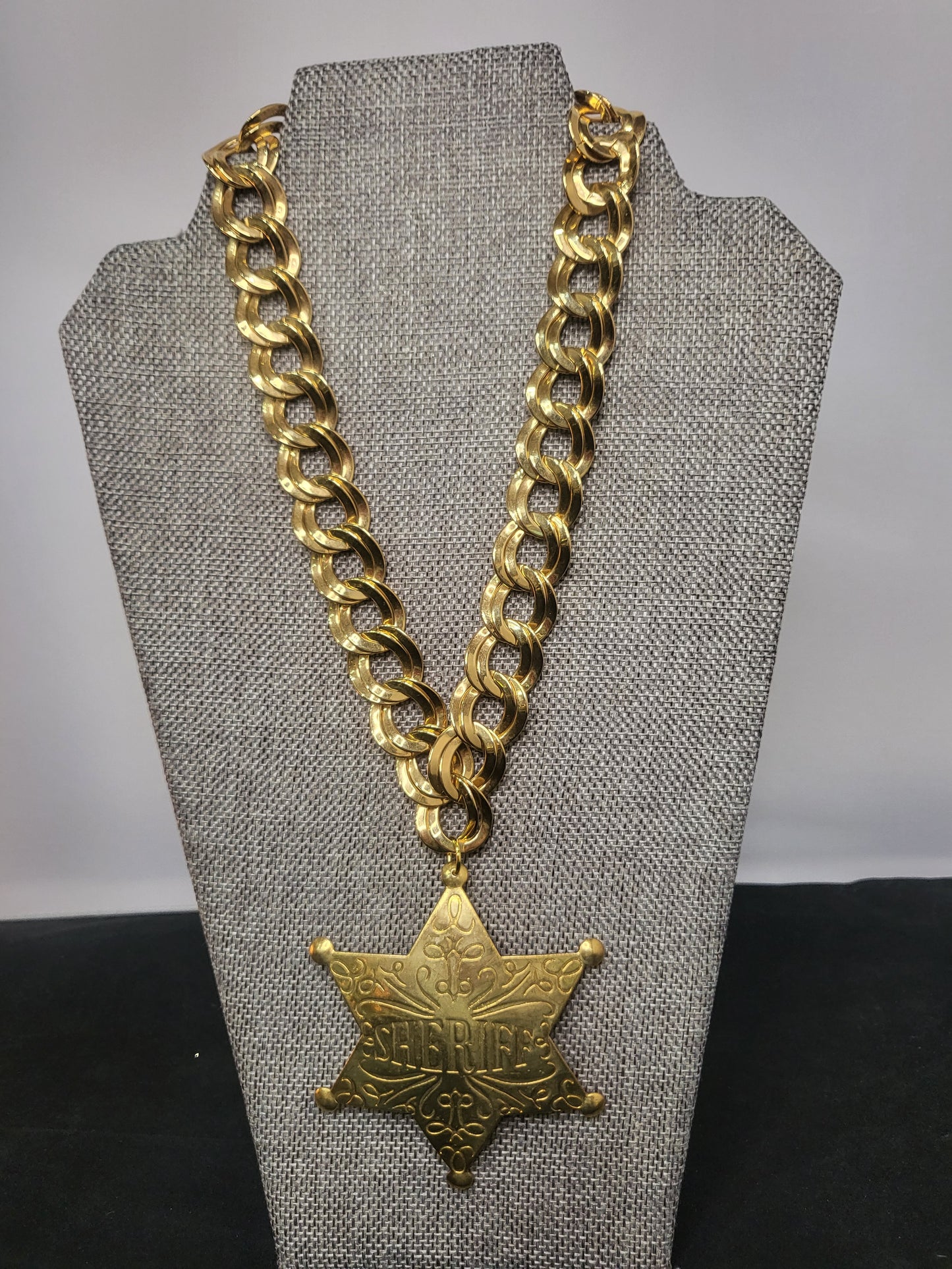 MADE- Sheriff Badge Necklace