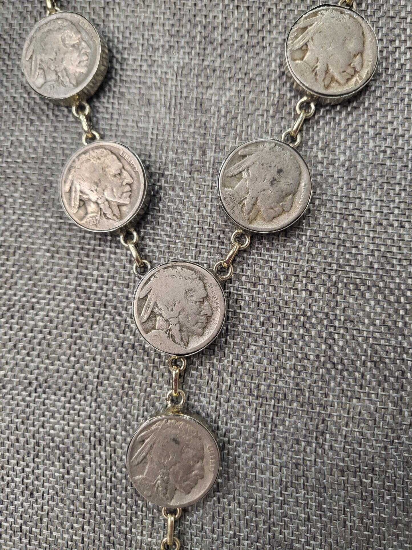 MADE- Buffalo Nickel Necklace